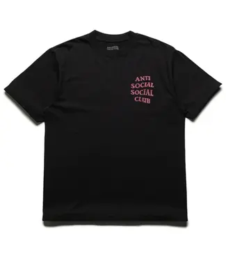 Anti Social Social Club ASSC Rhinestone Mind Games Tee Black