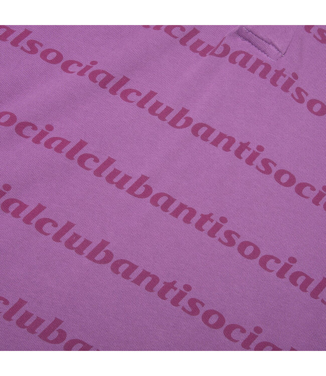 Anti Social Social Club ASSC Run On Polo Purple