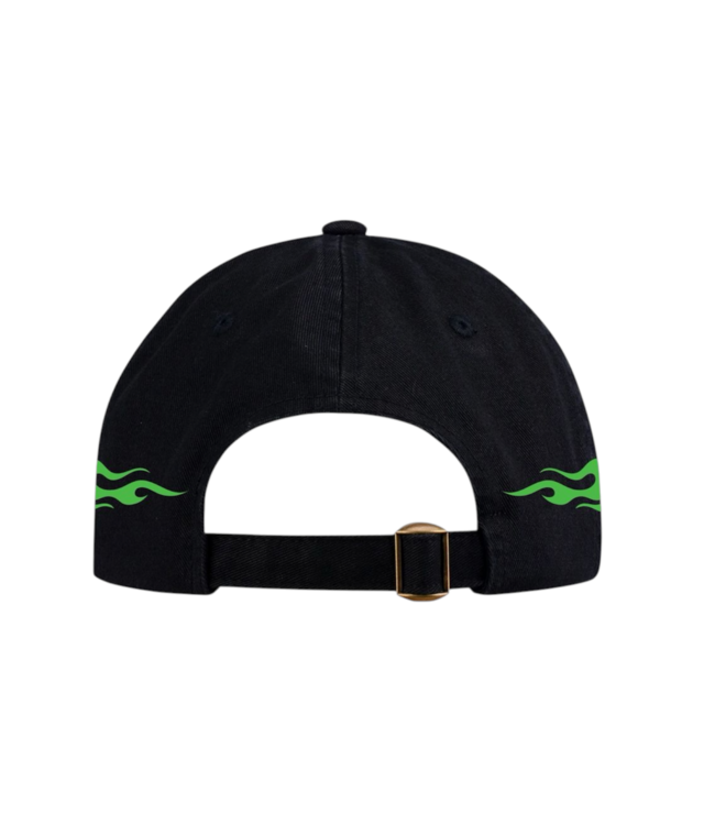 Market Market Toxic Flames Hat Black/Green