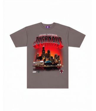 Jugrnaut Jugrnaut Chi/NY Tee Dark Grey