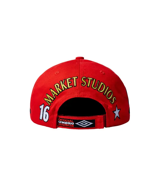 Market Market x Umbro Structure Adjustable Hat Vermillion