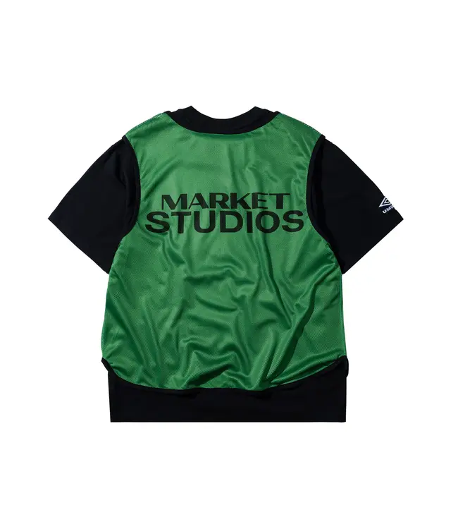 Market Market SS Scrimmage Jersey Black/Green