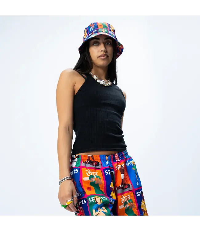 Market Market Illustrated Bucket Hat Multi