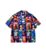 Market Market Illustrated SS Button Up Multi
