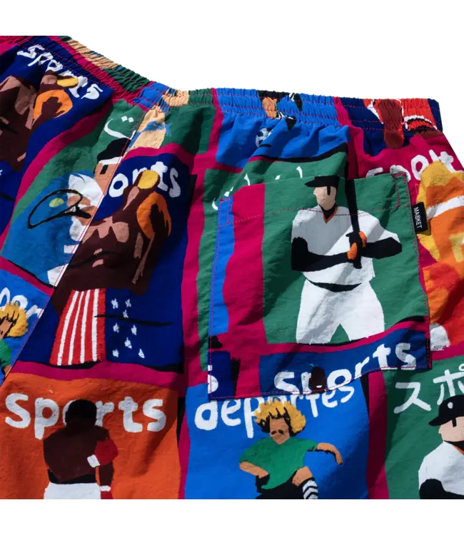 Market Market Illustrated Tech Shorts Multi