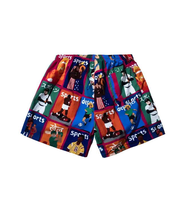 Market Market Illustrated Tech Shorts Multi