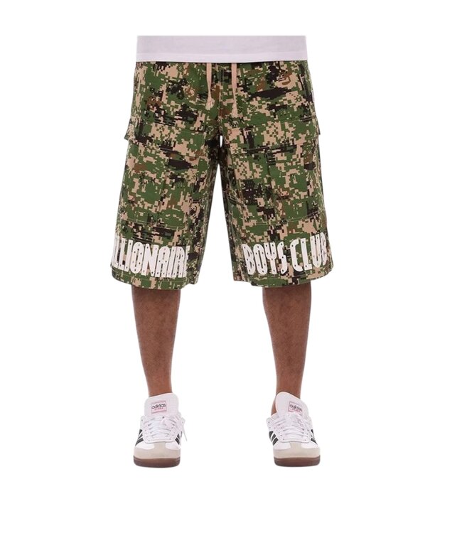 BBC BBC BB Camo Cargo Shorts Sesame