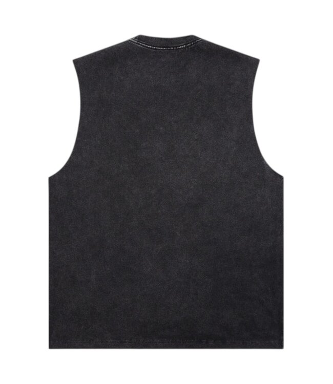 Paper Planes Paper Planes Tribal Sleeveless Tee Washed Black