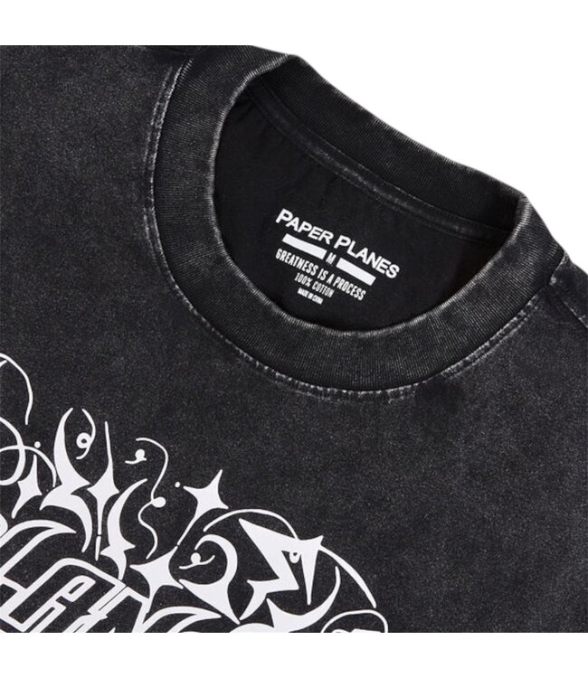 Paper Planes Paper Planes Tribal Sleeveless Tee Washed Black