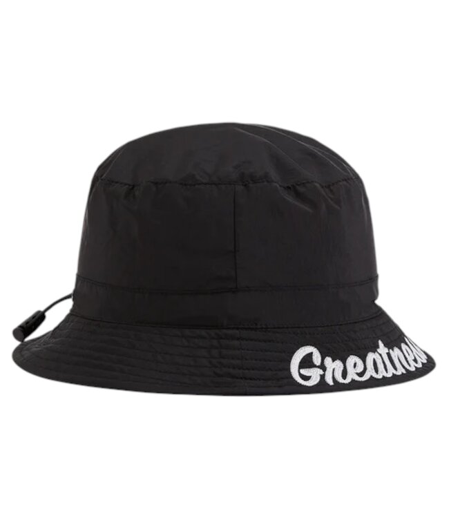 Paper Planes Paper Planes Greatness is a Process Packable Bucket Hat Black