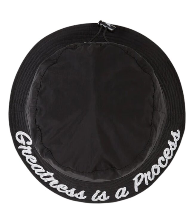 Paper Planes Paper Planes Greatness is a Process Packable Bucket Hat Black