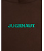 Jugrnaut Jugrnaut Embroidered Helvetica Hoody Brwn/Grn