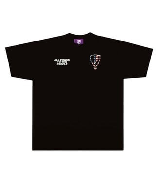 Jugrnaut Jugrnaut Power to the People Shield Premium Tee Blck