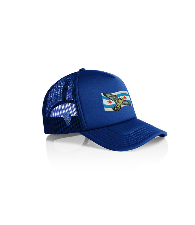 Jugrnaut Jugrnaut Rise Above Trucker Blue OSFM
