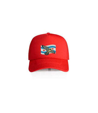 Jugrnaut Jugrnaut Rise Above Trucker Red OSFM