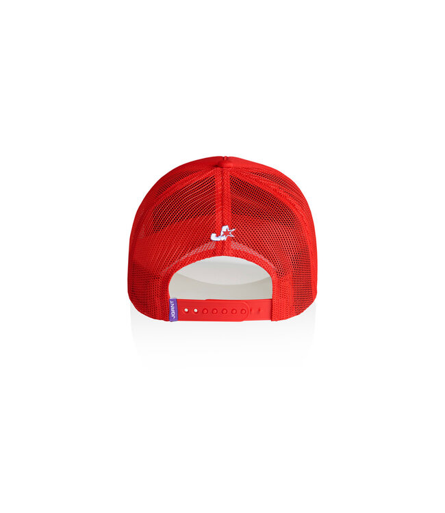 Jugrnaut Jugrnaut Rise Above Trucker Red OSFM