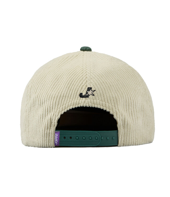 Jugrnaut Jugrnaut All Caps Corduroy Cap  Tan/ Green