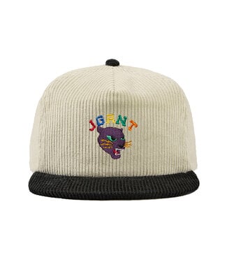 Jugrnaut Jugrnaut All Caps Corduroay Cap  Tan/ black
