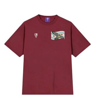 Jugrnaut Jugrnaut Rise Above  Tee Washed Cran (Premium Tee)