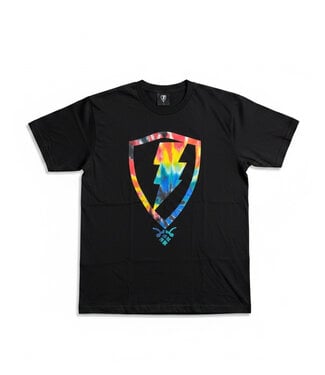 Jugrnaut Jugrnaut Archive Tie Dye Shield Tee Black