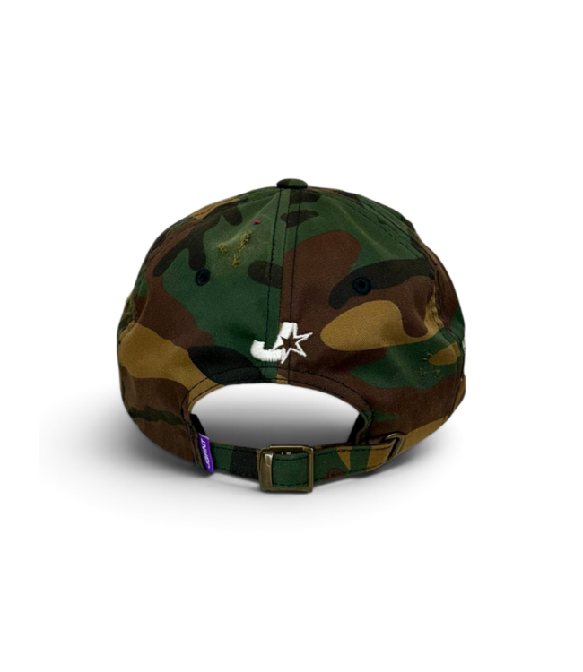 Jugrnaut Jugrnaut  Hand Distressed Camo Cap OSFM