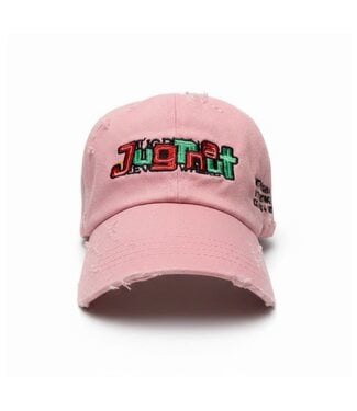 Jugrnaut Jugrnaut Hand Distressed Pnk Cap OSFM
