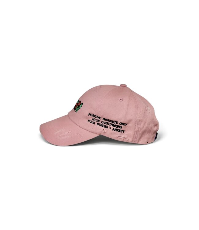 Jugrnaut Jugrnaut Hand Distressed Pnk Cap OSFM