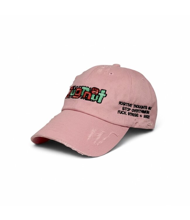 Jugrnaut Jugrnaut Hand Distressed Pnk Cap OSFM
