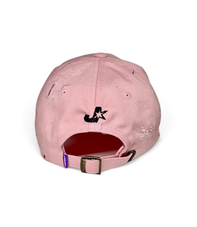 Jugrnaut Jugrnaut Hand Distressed Pnk Cap OSFM