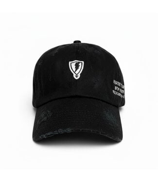 Jugrnaut Jugrnaut Hand Distressed Mini Shield Cap  Black