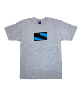 Jugrnaut Jugrnaut Archive Chicago Flag Tee Grey