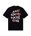 Anti Social Social Club ASSC Embroidered Rose Kkotch Tee Black