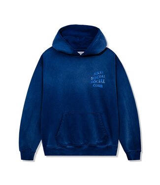 Anti Social Social Club ASSC Weathered Mind Games Hoodie Navy