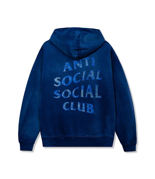 Anti Social Social Club ASSC Weathered Mind Games Hoodie Navy