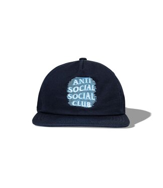 Anti Social Social Club ASSC Glow In The Dark Hat Navy