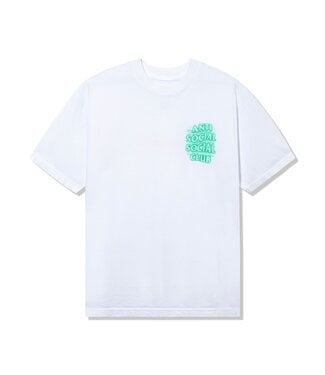 Anti Social Social Club ASSC Glow In The Dark Tee White