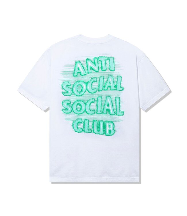 Anti Social Social Club ASSC Glow In The Dark Tee White