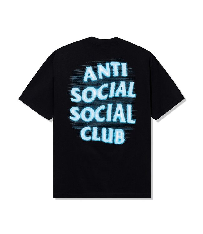 Anti Social Social Club ASSC Glow In The Dark Tee Black