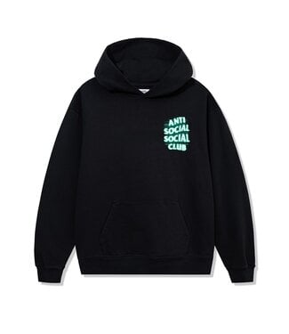 Anti Social Social Club ASSC Glow In The Dark Hoodie Black