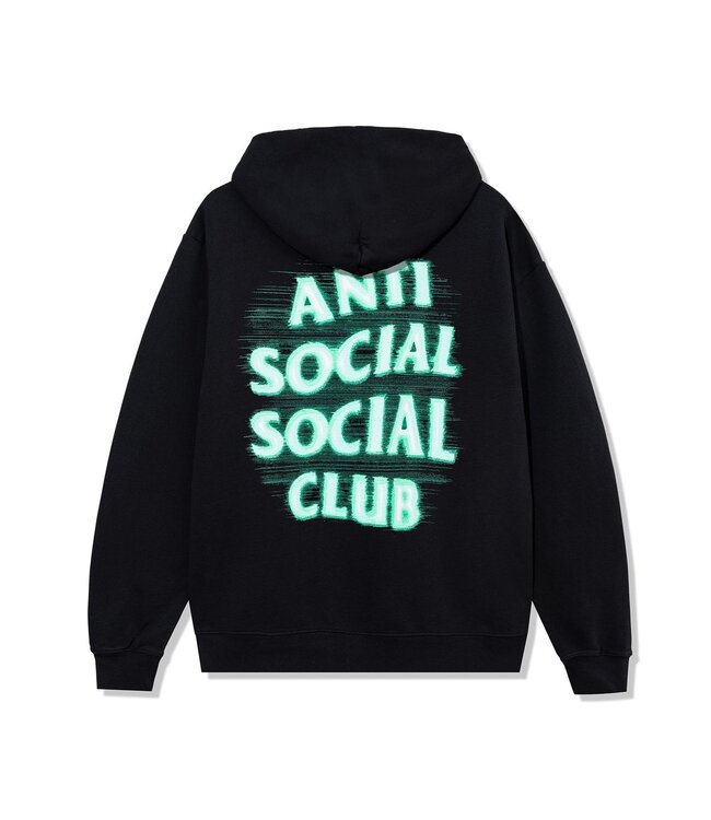 Anti Social Social Club ASSC Glow In The Dark Hoodie Black
