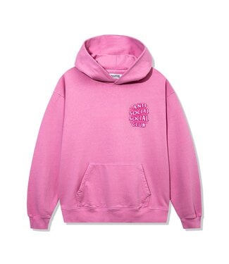 Anti Social Social Club ASSC Glow In The Dark Hoodie Pink
