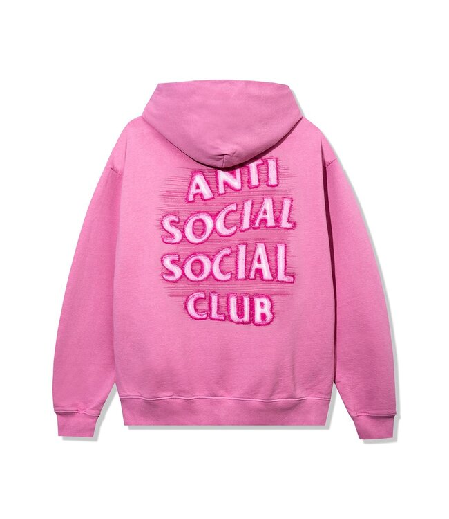 Anti Social Social Club ASSC Glow In The Dark Hoodie Pink