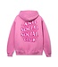 Anti Social Social Club ASSC Glow In The Dark Hoodie Pink