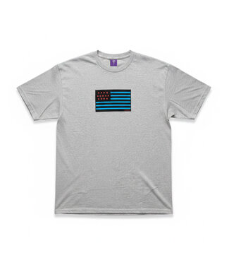 Jugrnaut Jugrnaut Archive Chicago Flag Tee Grey