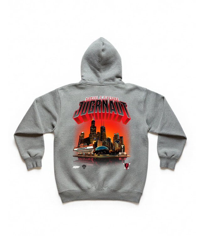 Jugrnaut Jugrnaut DA BULLS Shield Zip grey