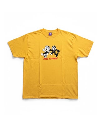 Jugrnaut Jugrnaut Archive Move Your Body Tee Yellow