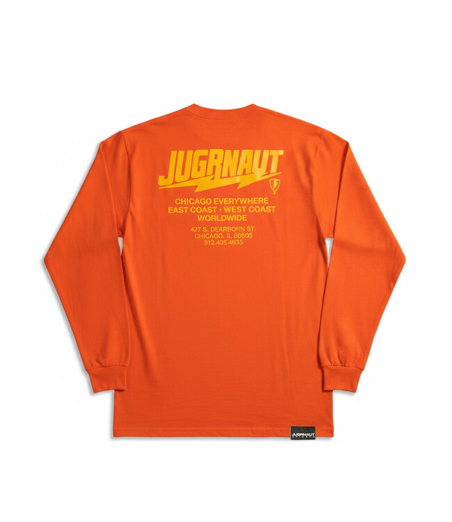 Jugrnaut Jugrnaut Archive Triumph  L/S Orange