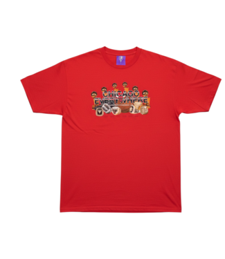 Jugrnaut Jugrnaut Archive Rings Tee Red