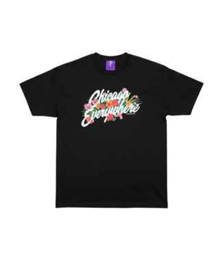 Jugrnaut Jugrnaut Archive Floral Chicago Everywhere Tee Black