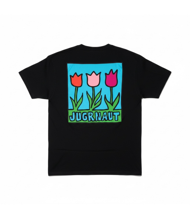Jugrnaut Jugrnaut Archive Chicago Everywhere Tulips Tee Black